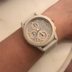 Fossil Watch! White and Rose Gold 💕